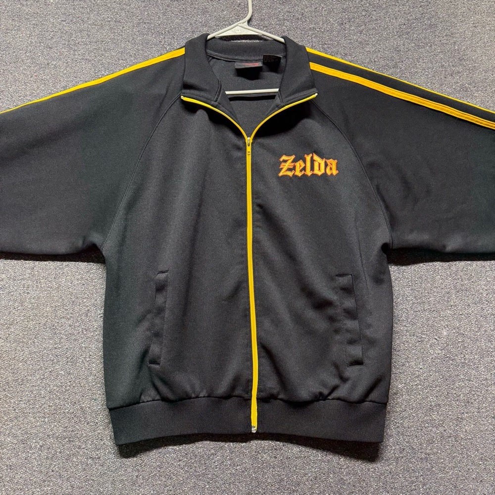 Nintendo Black Track Jacket - Picture 3 of 9